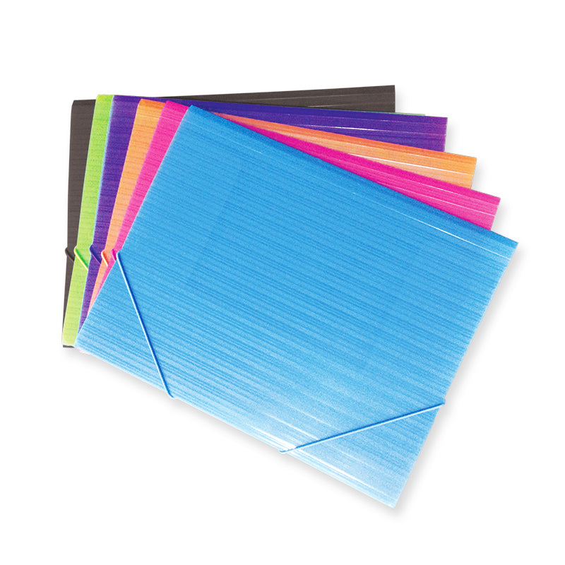 Plastic Folder with Elastic Closure