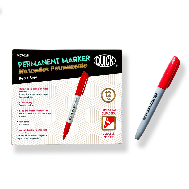 Permanent Markers, Fine Tip