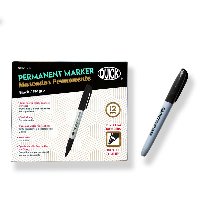Permanent Markers, Fine Tip