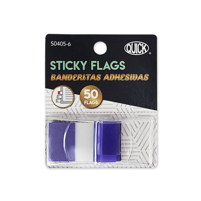 Sticky Flags, 1" x 1.7”, 50 Flags