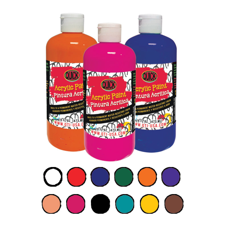 Acrylic Paint, 16 oz.