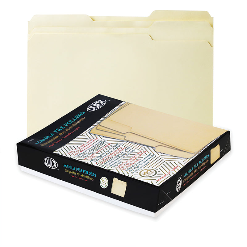 Manila Filing Folders