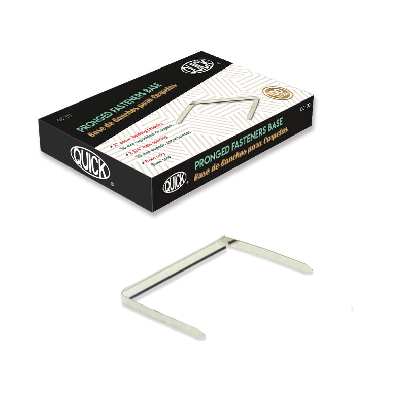 Metal Pronged Fasteners