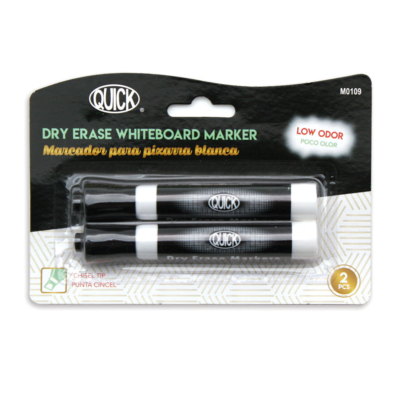 Dry-erase Whiteboard Markers - 2 Black