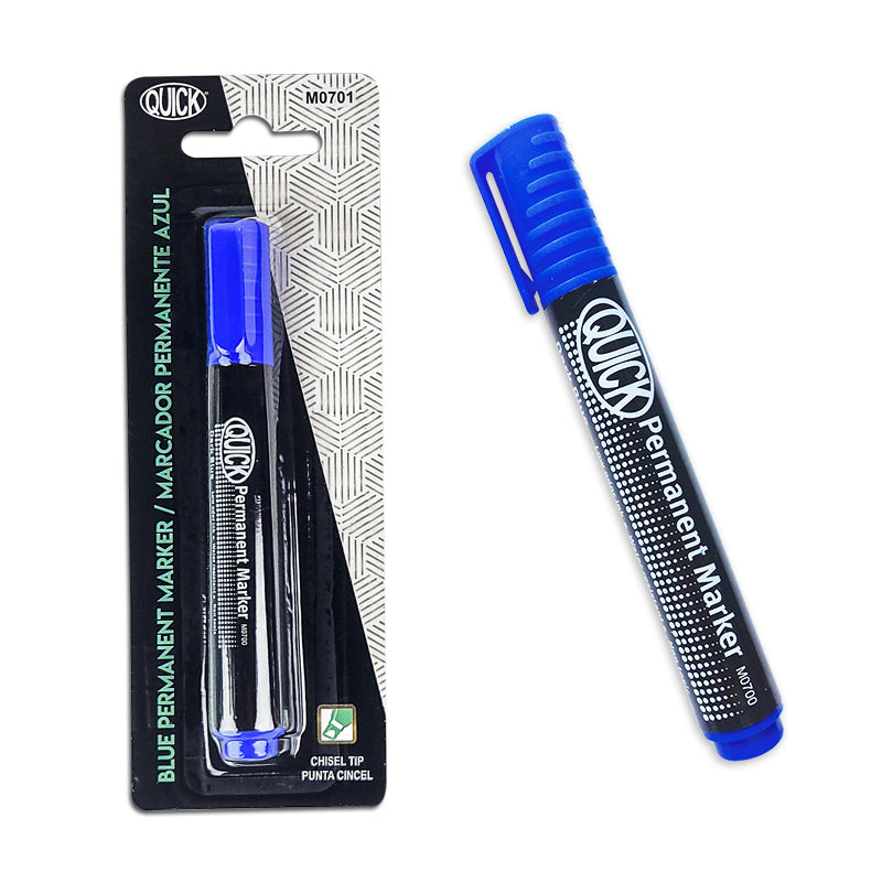 Permanent Markers, Chisel Tip (1 pc / blister)