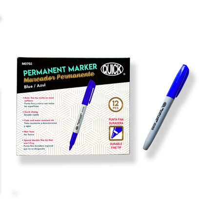 Permanent Markers, Fine Tip