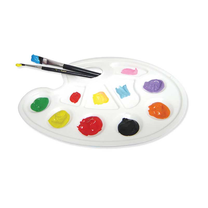 Paint Palette, Oval