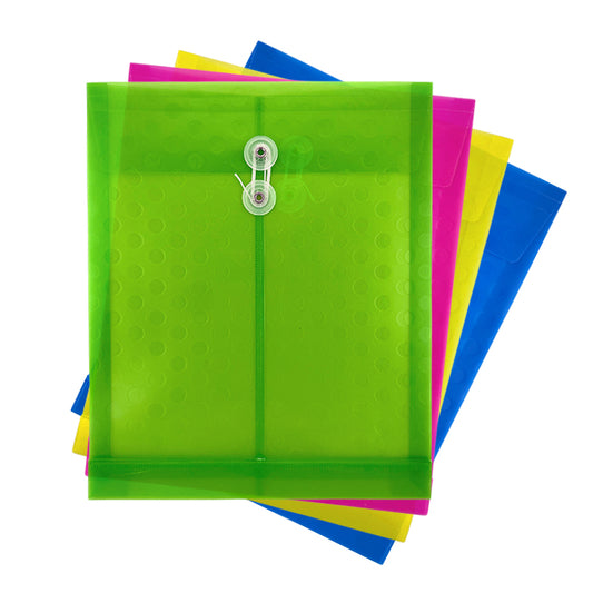 Vertcial Filing Envelope, String Closure