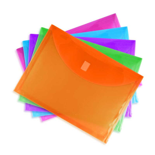 Horizontal Filing Envelope, Velcro Closure