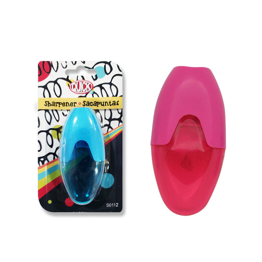 Pencil Sharpener w/ Oval Receptacle