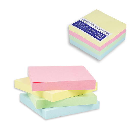 Sticky Notes 3" x 3”, Cube