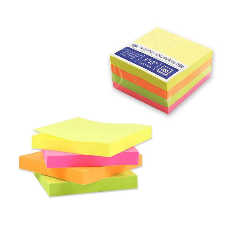 Sticky Notes 3" x 3”, Cube