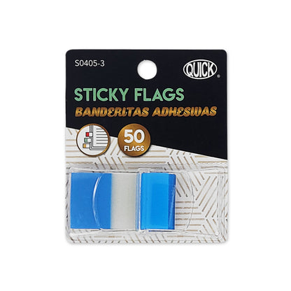 Sticky Flags, 1" x 1.7”, 50 Flags