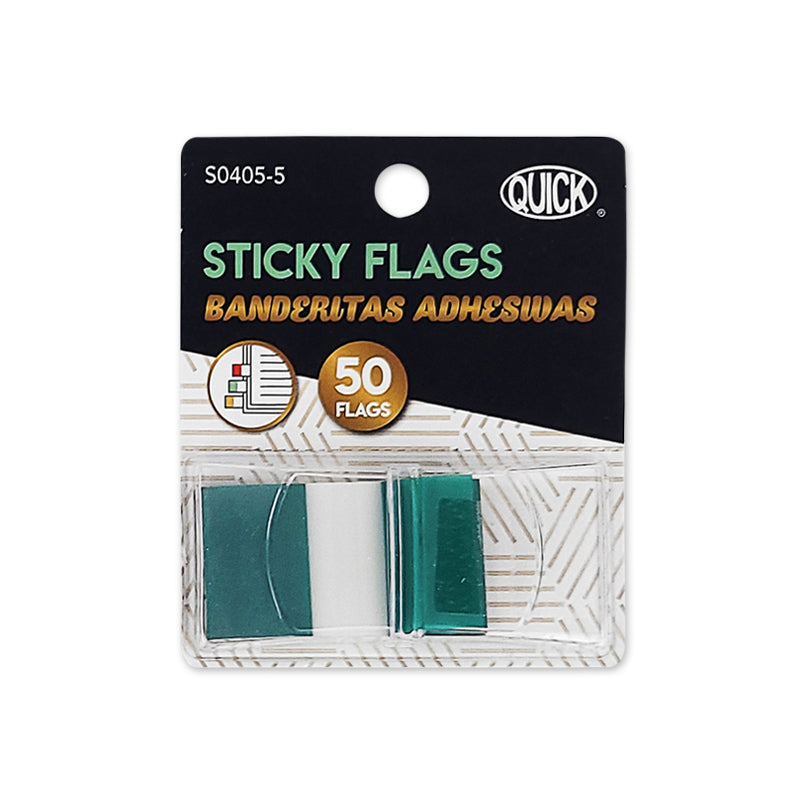 Sticky Flags, 1" x 1.7”, 50 Flags