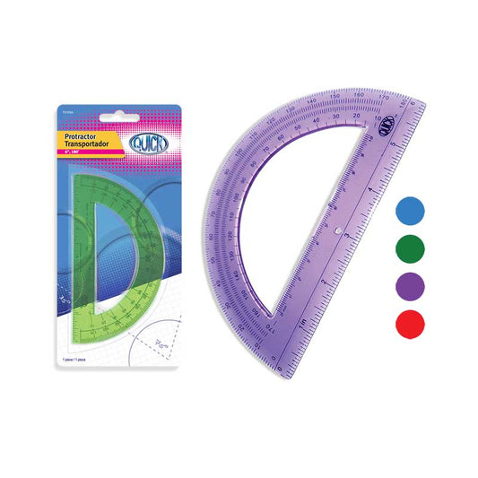 Protractor 6", 180°